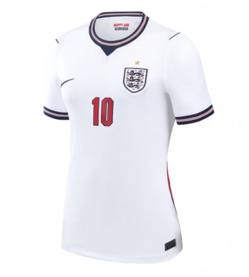 England Jude Bellingham #10 Hjemmebanetrøje Dame VM 2026 Kortærmet